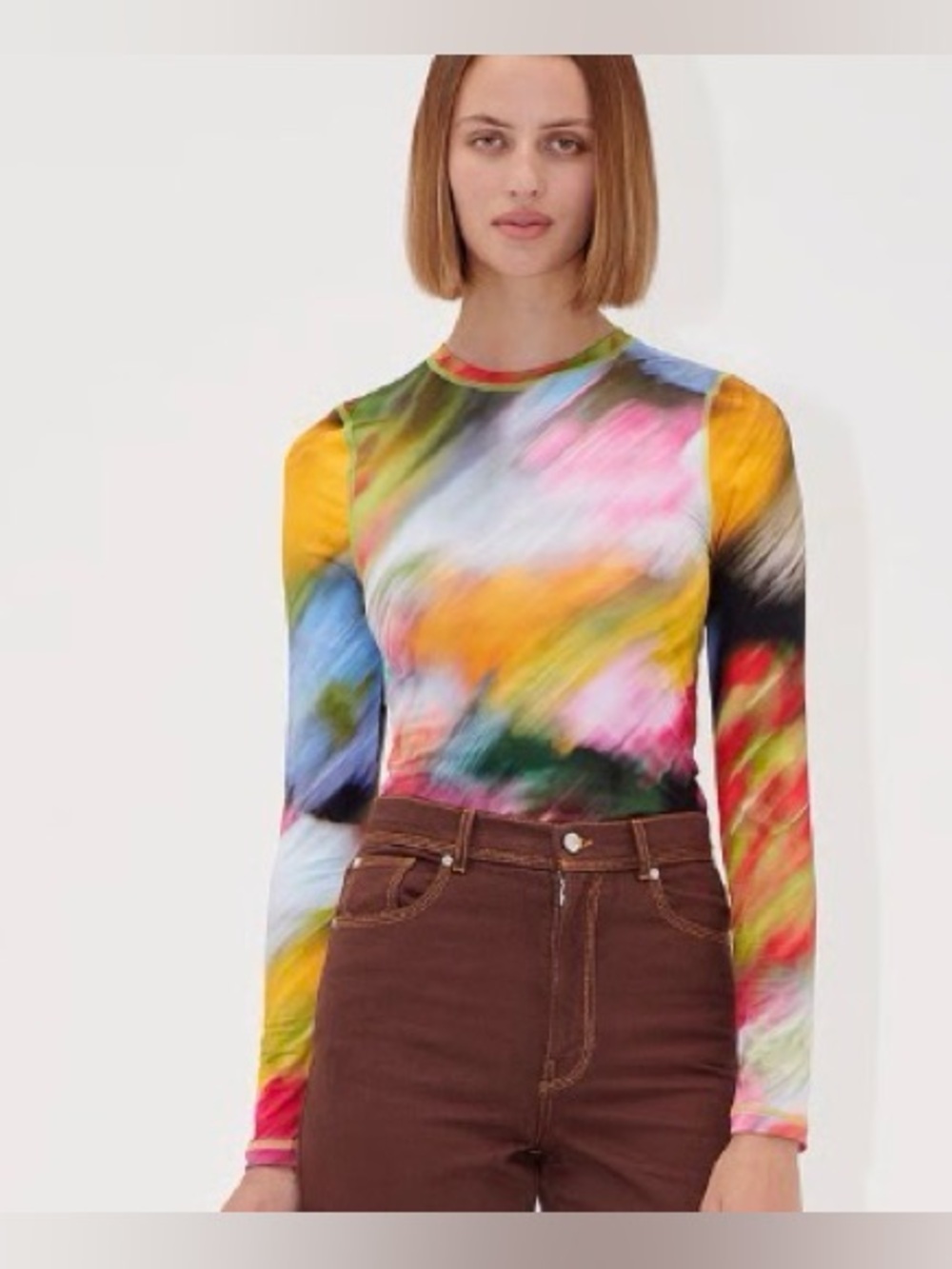 Stone Goya Top, Stocking Jersey Top, XS, Brand New